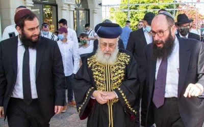 Le grand rabbin d’Israël, Rav Its’hak Yossef, en visite historique aux Émirats arabes unis