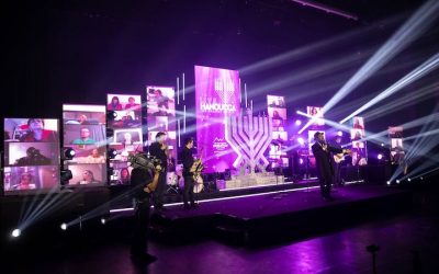 EN IMAGES. La Grande soirée d’allumage de ‘Hanouccah Live organisée par le Beth ‘Habad de Sarcelles