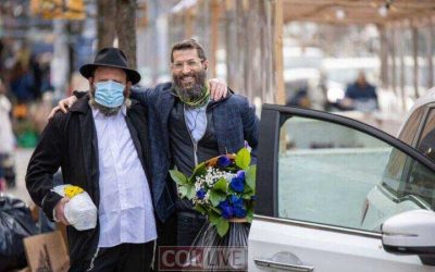 EN IMAGES.  Veille de Chabbat Parachat Bo dans le quartier de Crown Heights