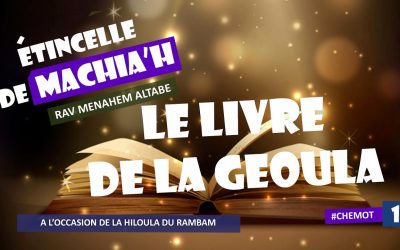 Vivre avec Machia&rsquo;h et avec la Paracha de Chemot !