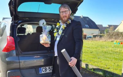 EN IMAGES. Pourim 5781 au Beth Habad de Cabourg