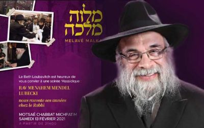 Mélavé Malka « Mes premières années chez le Rabbi » avec Menahem Mendel (Max) Lubecki