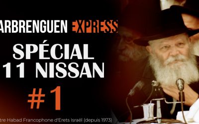 Farbrenguen Express 11 Nissan 5781 #1 , par le Rav Elisha Shapira