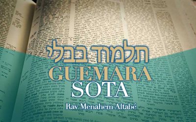Etude du traité Sota pendant la période du Omer, avec le Rav Menahem Altabé