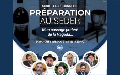 VIDEO. Préparation au Seder de Pessa’h avec la participation de nombreux Rabbanim