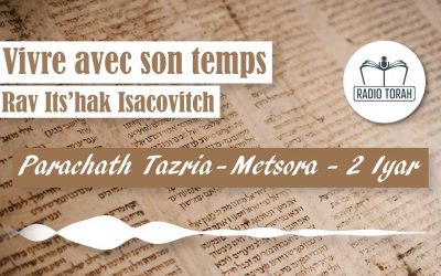 Analyse des dates hébraïques de la semaine : Parachat Tazria-Metsora | 2 Iyar,  avec Rav Itshak Isacovitch