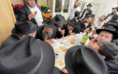 Farbrenguen des français au Ohel, Motsaei Chabbat Emor