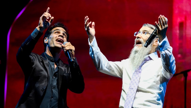 Jérusalem : fraternité et émotion au concert d’Aviv Geffen et Avraham Fried