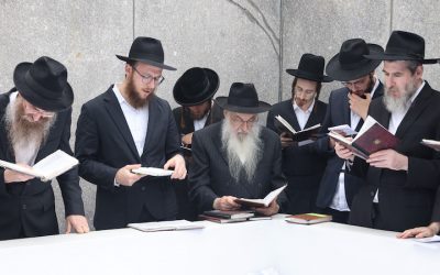 EN IMAGES. Veille de Chabbat de préparation à Guimel Tamouz au Ohel