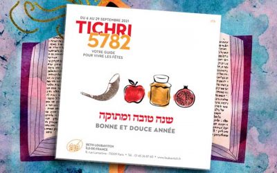 A télécharger : Le Guide de Tichri 5782 édité par le Beth Loubavitch