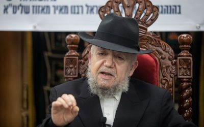 Le Rav Meïr Mazouz  fustige les coupes budgétaires  des enfants des écoles religieuses par le gouvernement