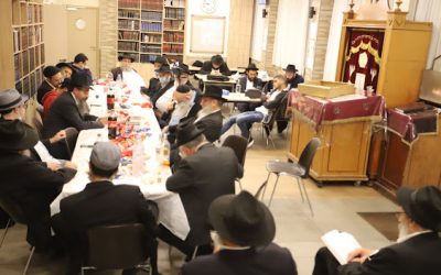 EN IMAGES. Farbrenguen de Hai Elloul au Beth Habad de Flandre