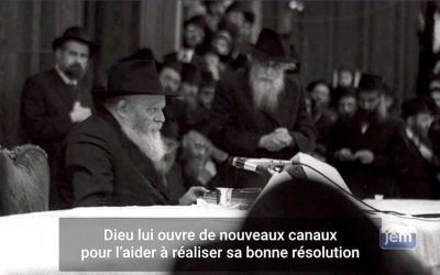 Vidéo du Rabbi sur la Tsedaka : « Plus on donne, plus on reçoit ! »