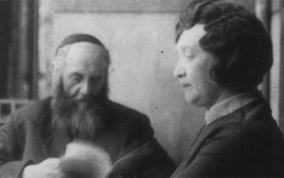 Le 13 Elloul 5657 – 1897, le Rabbi précédent épousa la Rabbanit Né’hama Dina Schneerson à Loubavitch