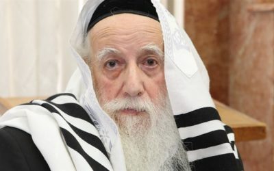Barou’h Dayan Haemet : Le Rav Avraham Dov Auerbach, 86 ans, Rav de Tibériade, a quitté ce monde Roch Hodech Elloul