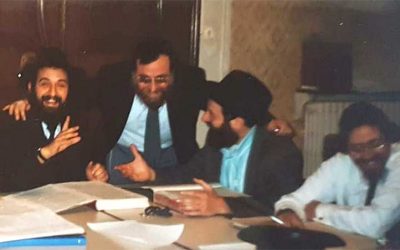 Photo du jour : Khamous Malih a’h au Beth Habad de Strasbourg dans les années 90