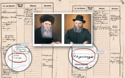 Des documents de 1907 prouvent que le Rabbi Rachab et le Rabbi précédent étaient vaccinés contre la variole