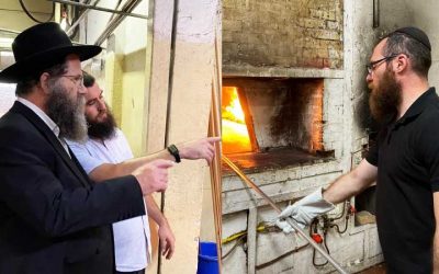 EN IMAGES. La fabrique de Matsot Chemourot de Kfar Habad commence sa production de Pessa’h 5782