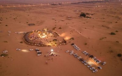 Regardez : un mariage juif en plein cœur du désert de Dubaï