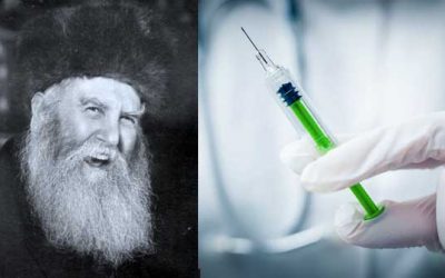 L’enseignement du Rabbi précédent sur la stérilisation de l’aiguille d’une seringue