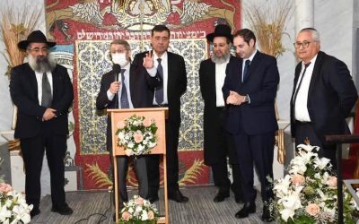EN IMAGES. Visite du Grand Rabbin de France et du Président du Consistoire Central à l’école Haya Mouchka de Marseille