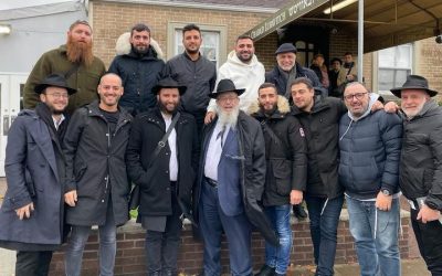 EN IMAGES. Voyage de groupe du Beth Habad de Créteil chez le Rabbi, avec le Rav Haim Mellul