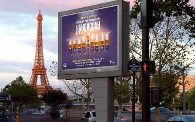 La campagne du Beth Loubavitch : 244 panneaux d’affichage dans toute la France
