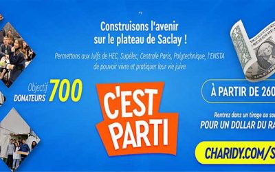 Chabad on Campus Saclay –  Construisons l&rsquo;avenir des étudiants juifs des grandes écoles de Saclay !