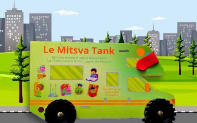 Pour la première fois : Un livre pour enfants sur roues « Le Mitsva Tank »