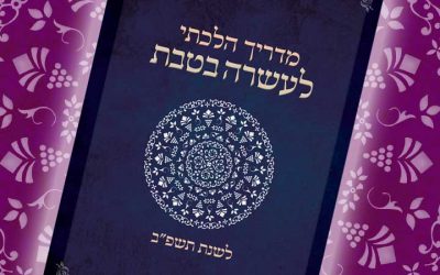 Le guide Hala’hique du 10 Tevet (en hébreu) édité par le Rabbinat Loubavitch de France