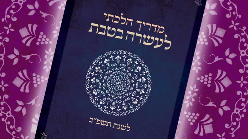 Le guide Hala’hique du 10 Tevet (en hébreu) édité par le Rabbinat Loubavitch de France