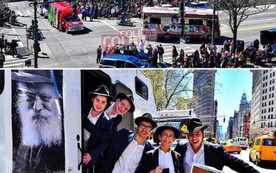New York : Le plus grand défilé de « Tanks des Mitsvot » de l’histoire aura lieu le 11 Nissan, jour anniversaire du Rabbi