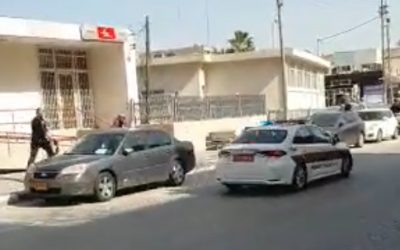 Kiryat Malachi – Terroriste présumé dans la ville. Police à sa poursuite