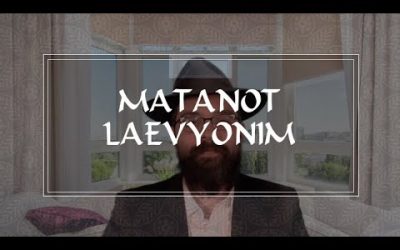 Pourim: Matanot Laevyonim – Rav Hillel M. Guez