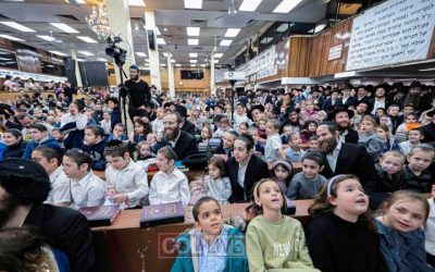 EN IMAGES. Grand rassemblement du 18 Nissan 5782 pour les enfants