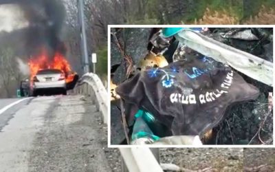 Regardez : Des Tefilines retrouvées intactes dans une voiture entièrement détruite par un incendie