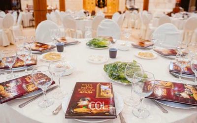 Veille de Pessa’h au Beth Habad de Moscou :  Biour Hamets, vente du Hamets et Seder communautaire