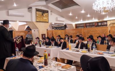 Yéchiva de Vincennes : Remise de prix consécutive au concours de préparation au 120ème anniversaire du Rabbi