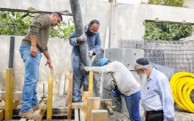 Regardez : La construction du nouveau Mikvé de Romainville
