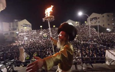 Regardez: Plus de 20 000 personnes aux célébrations de Lag Baomer à Beit Shemesh