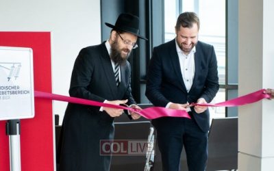 Habad en Allemagne : inauguration d’un espace réservé aux prières à l’aéroport de Berlin-Brandebourg