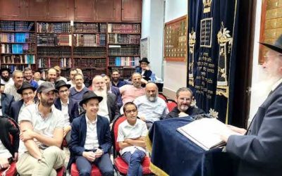 Beth Habad de Nice : Kinous Torah suite à la Fête de Chavouot