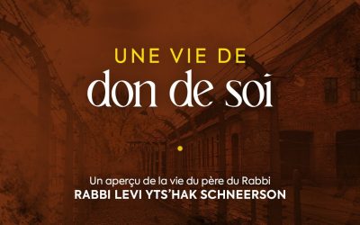 VIDEO.  Rabbi Lévi Its’hak Schneerson : « Une vie de don de soi » – (18 Nissan 5638-1878 – 20 Av 5704-1944)