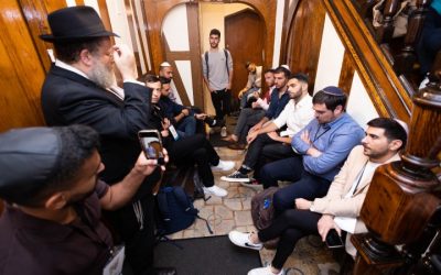 60 directeurs de l’association des étudiants en Israël achèvent un séjour chez le Rabbi