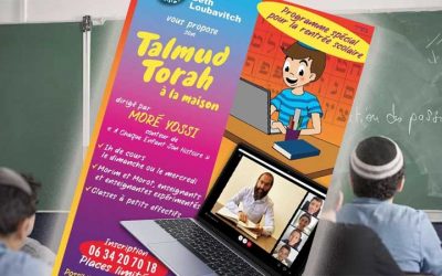 « Talmud Torah à la maison », le nouveau projet du Beth Loubavitch
