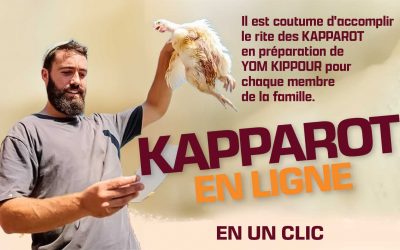 Kapparot online : Kapparot sur l’argent avant Yom Kippour