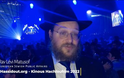 VIDEO. Le Rav Lévi Matusof, au Kinous Hachlouhim 2022
