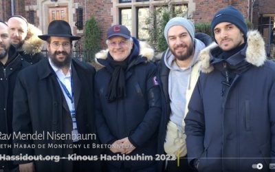 VIDEO. Le Rav Mendel Nisenbaum  au Kinous Hachlouhim 2022