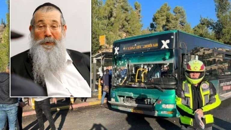 Attentat à Jérusalem : Le Rav Yossef Itshak Ofen sort indemne de l’explosion