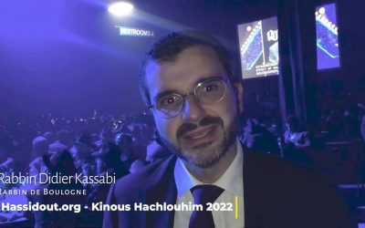 VIDEO. Le Rav Didier Kassabi, au Kinous Hachlouhim 2022